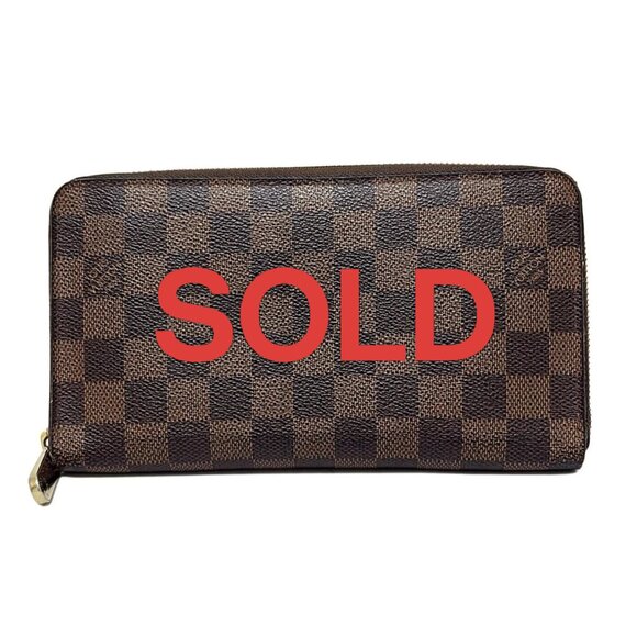 Louis Vuitton Handbags - LOUIS VUITTON Zippy Organizer N60003 Ebene Damier - Long Wallet 372-061325